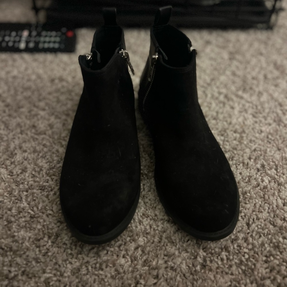 Black booties